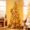Green TPE and PVC Pre-Lit Christmas Tree with Multicolor LED Lights